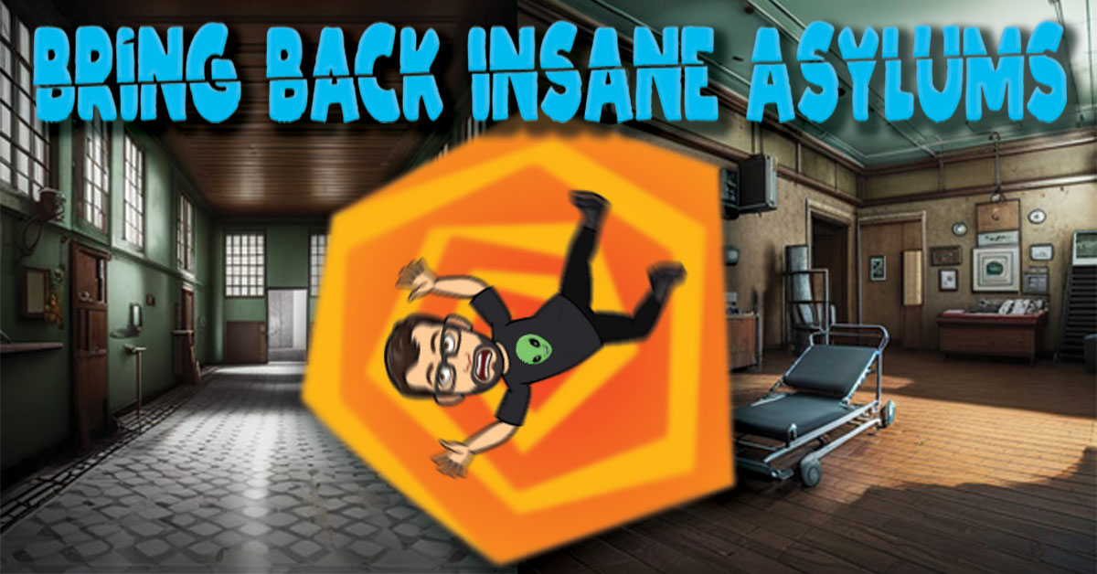 Bring Back Insane Asylums – People Going 100% Bonkers! — Mac’s Opinion