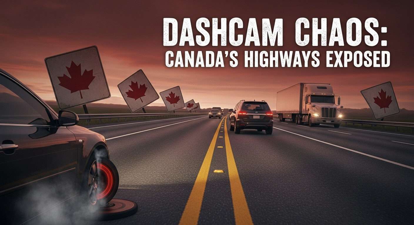 Dashcam Chaos on Canada’s Highways: Bad Drivers, Insane Trucking Disasters, and a Broken Driving Culture