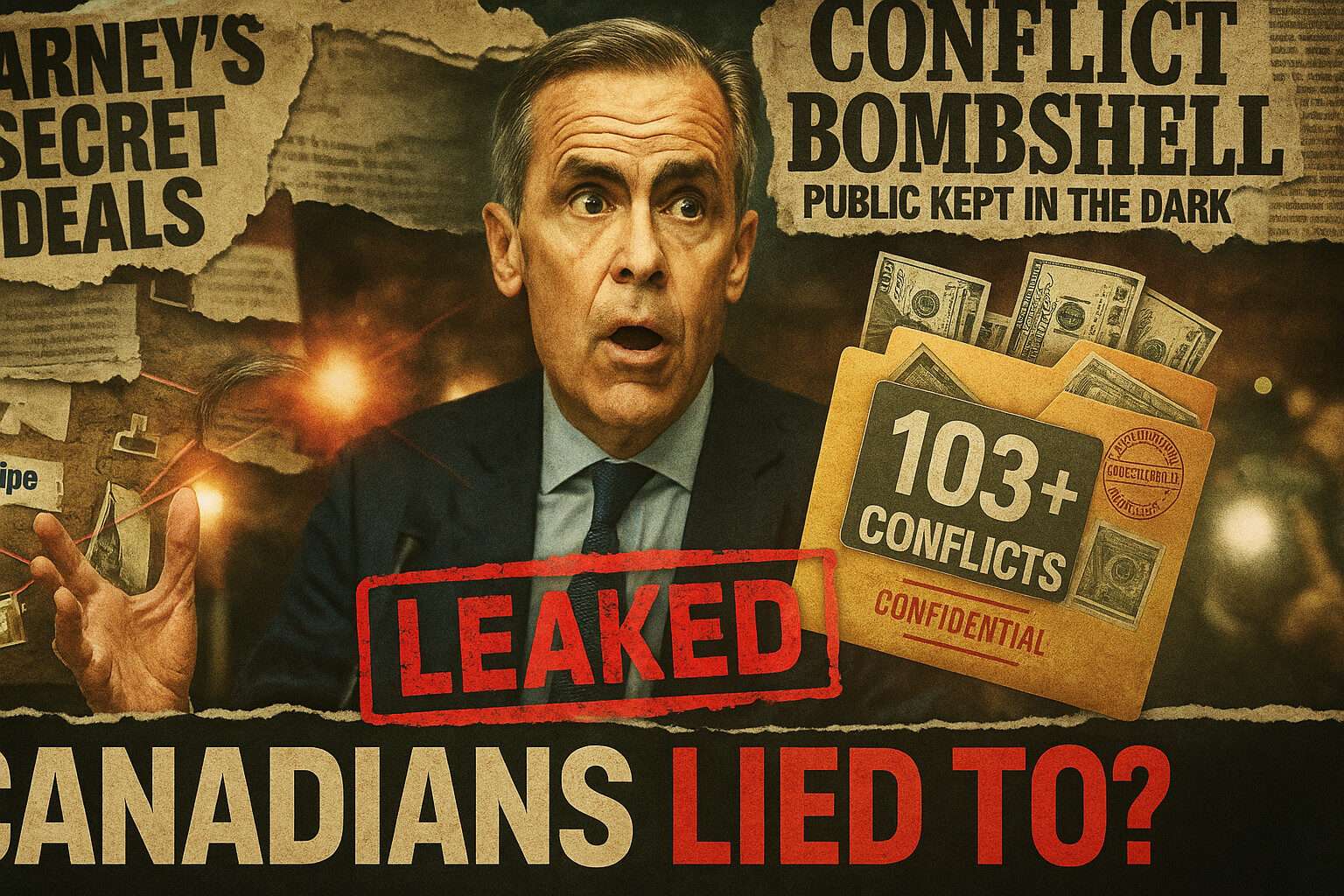 Mark Carney and the Shocking 103 Conflicts of Interest Nobody Wants to Talk About