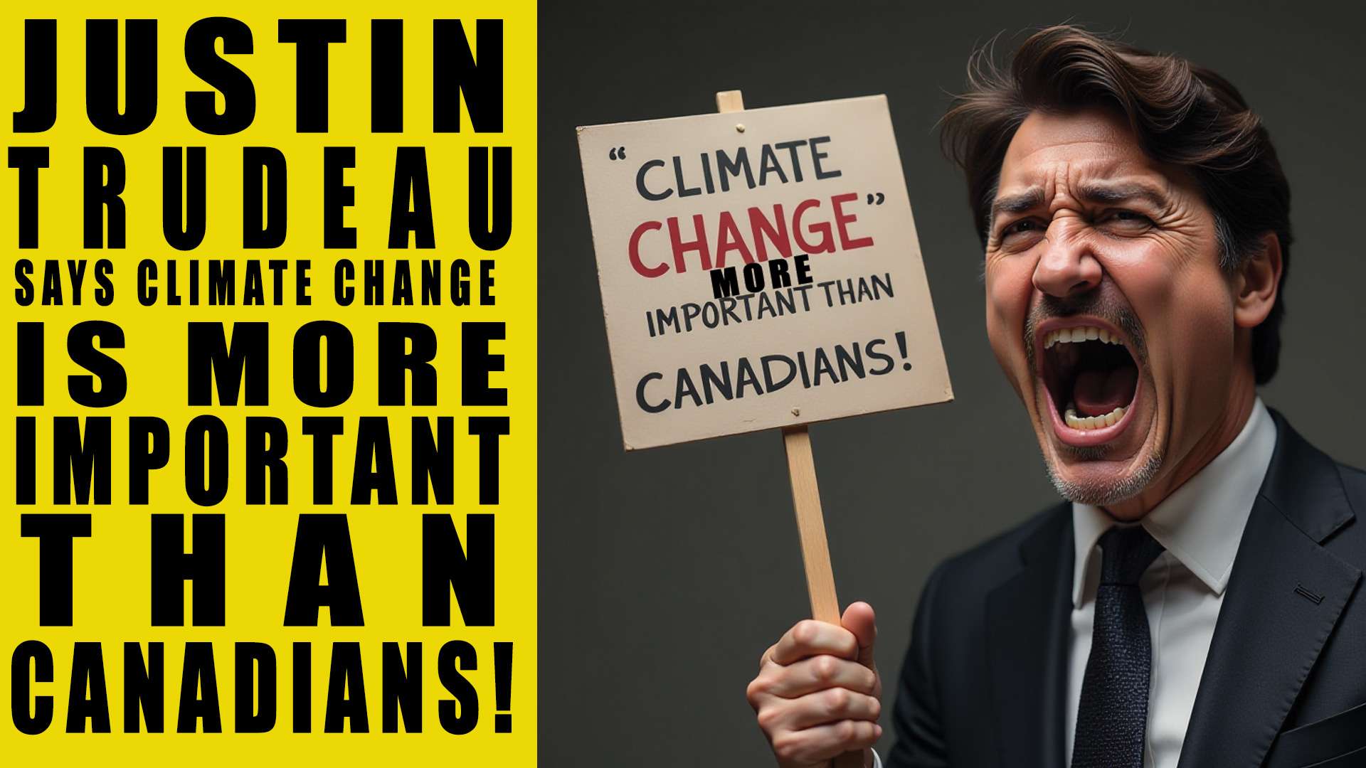 Justin Trudeau’s Insane Climate Hypocrisy Exposed!