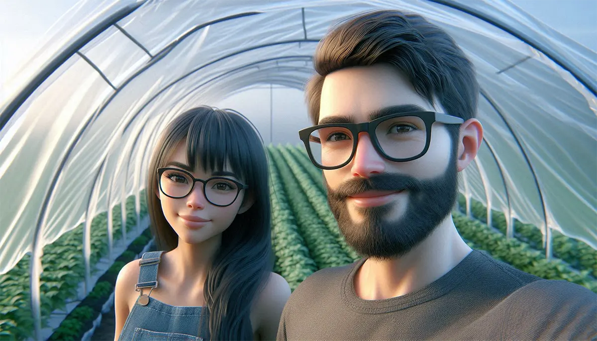 Optimizing Greenhouse Insulation with Strong UV-Protected Plastic and Inflation Fan