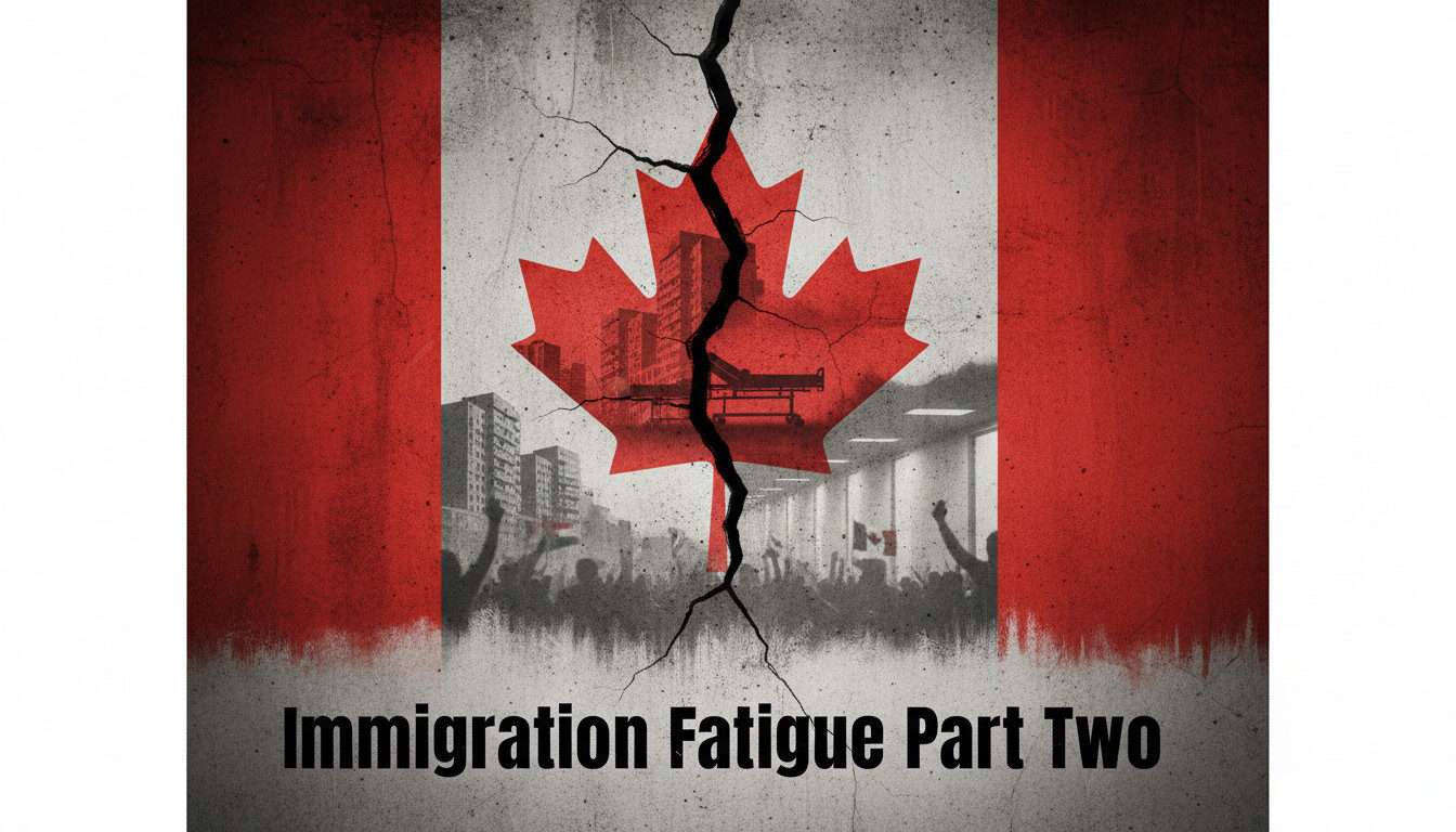 Immigration Fatigue Part Two: Canada’s Breaking Point Exposed