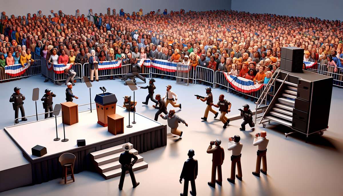 Trump Survives Assassination Attempt at Rally – Shooter and One Attendee Are Dead