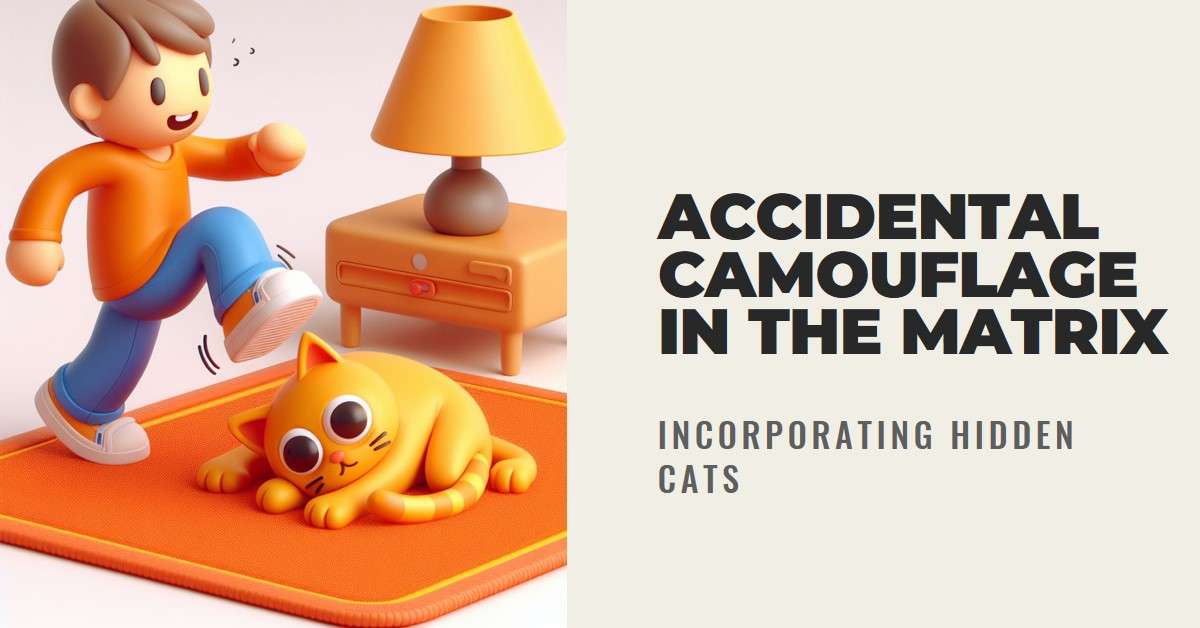 Accidental Camouflage in The Matrix: Where Am I? Finding Waldo Goes Digital