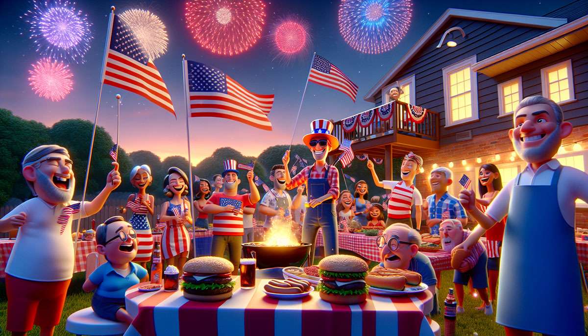 4th of July: Celebrating Independence Day with Amazing Fireworks, Food, and Festivities