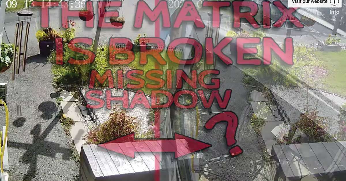 The Matrix is Real – And It Is Broken – Shadow Glitch Caught On Camera